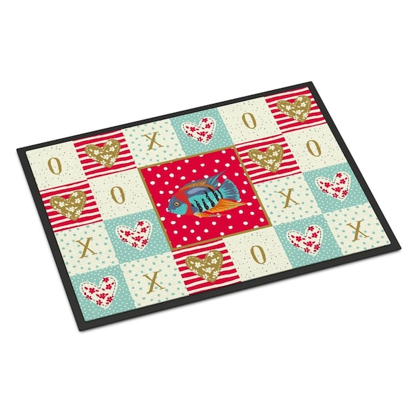 Carolines Treasures 18 x 27 in. Severum Love Indoor or Outdoor Mat CK5497MAT - main